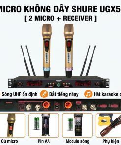Micro-khong-day-shure-ugx50-chinh-hang