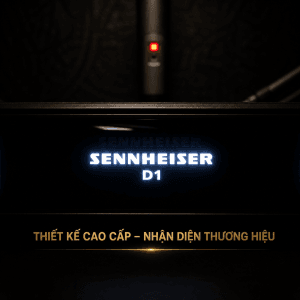 Logo đầu thu Micro khong day Sennheiser D1 chinh hang