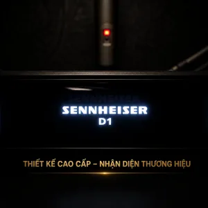 Sennheiser D1 – Micro Không Dây Cao Cấp chuẩn Gia Đình và Sự kiện (2026) 20 Logo đầu thu Micro khong day Sennheiser D1 chinh hang