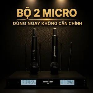 Sennheiser D1 – Micro Không Dây Cao Cấp chuẩn Gia Đình và Sự kiện (2026) 17 Micro khong day Sennheiser D1 chinh hang