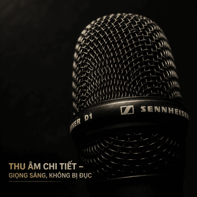 Đầu Micro khong day Sennheiser D1 chinh hang