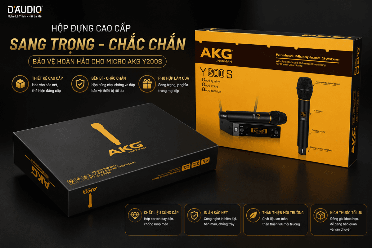 Hop Micro khong day AKG Y 200S chinh hang