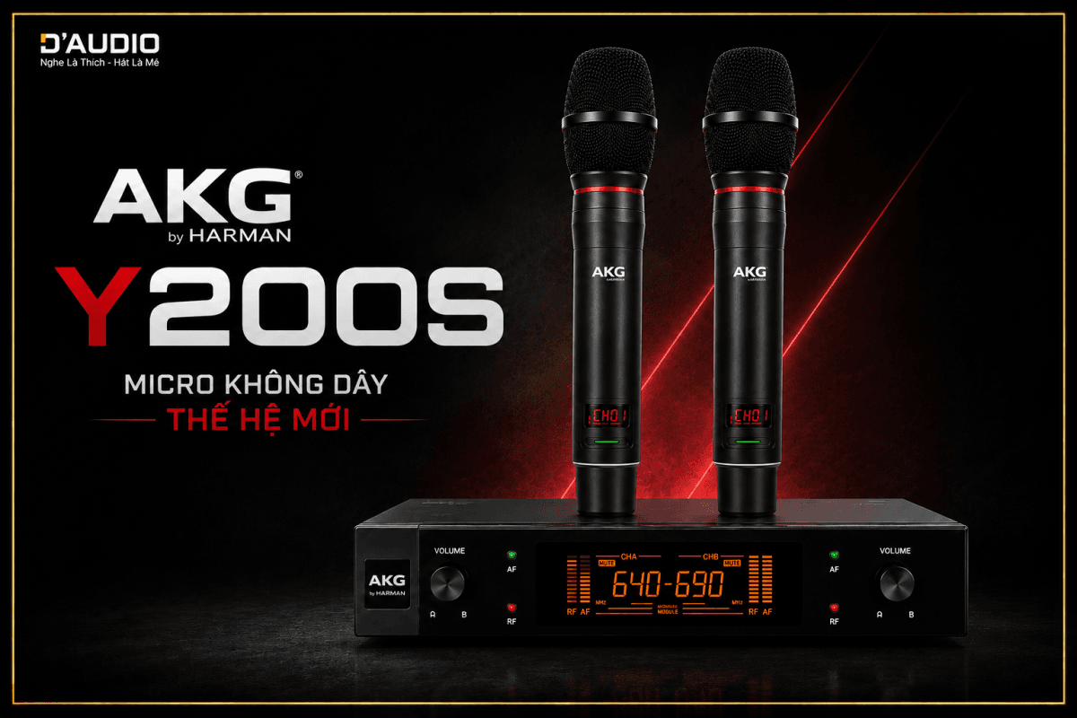 Micro Không Dây AKG Y200S
