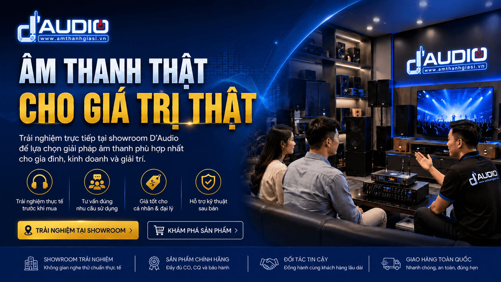 banner âm thanh tại D'audio - amthanhgiasi.vn
