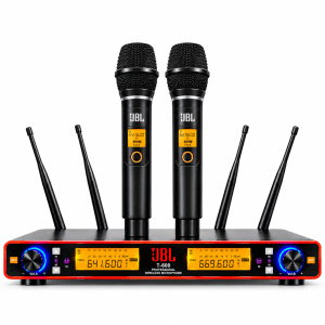 Micro không dây cao cấp JBL T 600 chính hãng dành cho karaoke gia đình, KTV và sự kiện
