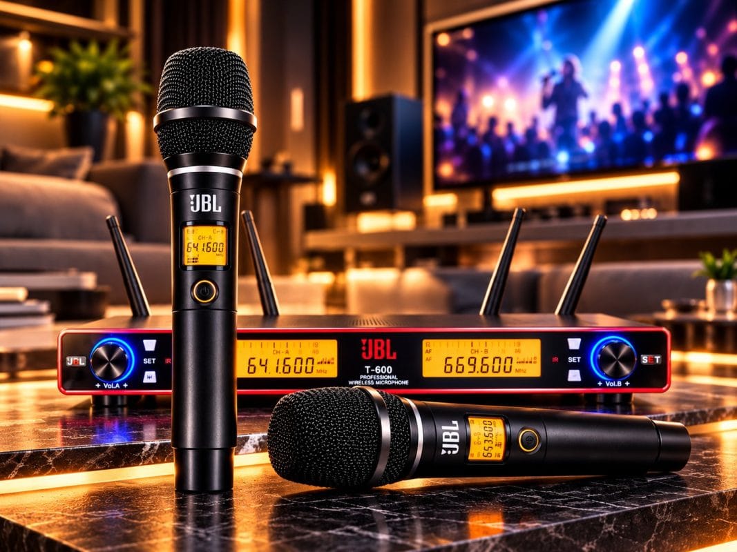 Micro không dây JBL T-600 chính hãng