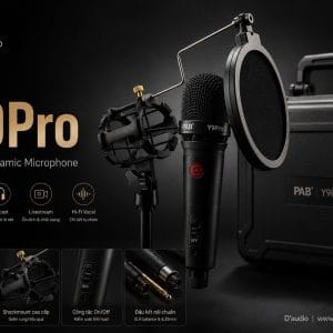 Micro Dynamic PAB Y9Pro chính hãng dành Cho Thu Âm, Podcast & Livestream