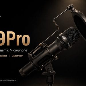 Micro Dynamic PAB Y9Pro chính hãng dành Cho Thu Âm, Podcast & Livestream