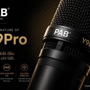 Micro Dynamic PAB Y9Pro chính hãng dành Cho Thu Âm, Podcast & Livestream