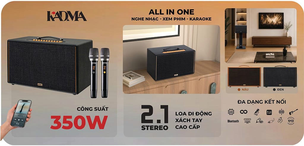KADMA KS68 và KS88: Bộ đôi loa Hi-Fi Karaoke xách tay mới nhắm tới phân khúc cao cấp 8 kadma ks68 and ks88 011