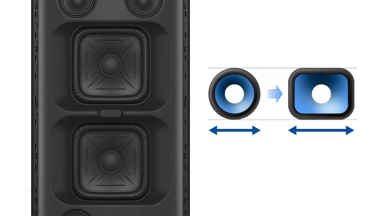 Loa Sony SRS-XV800 – Loa di động không dây đa hướng 26 LOA X 1
