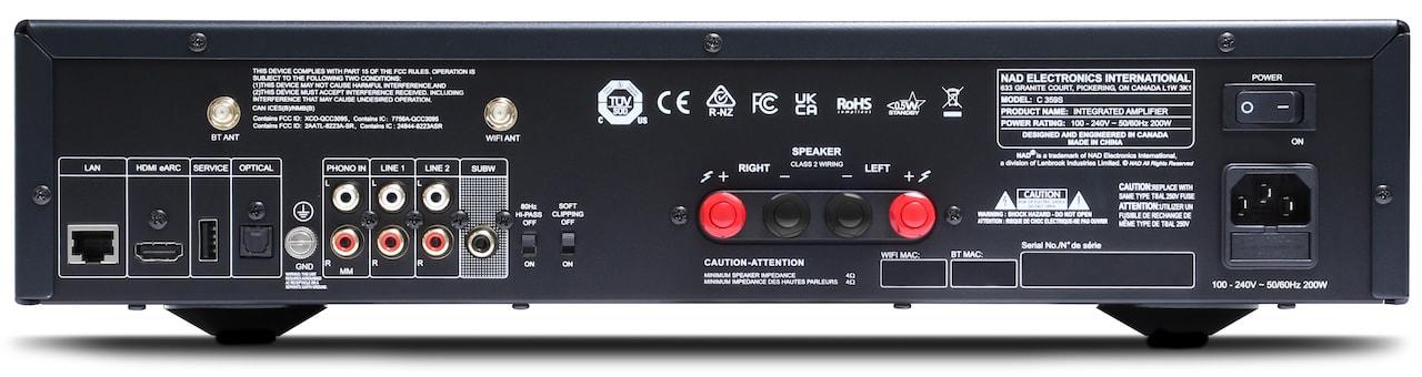 NAD C 569 Ampli Class AB, đầu CD thế hệ mới