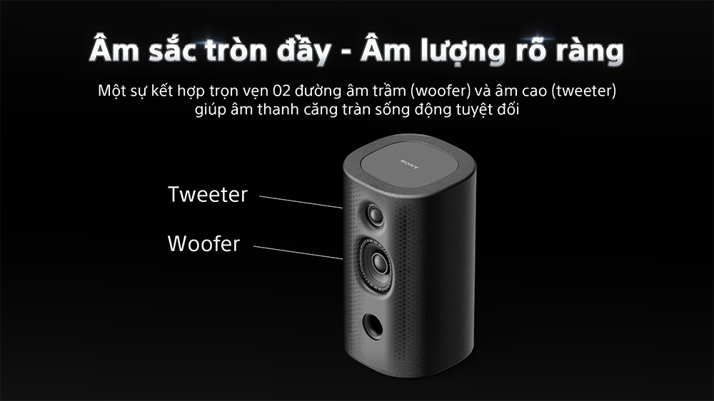 Loa Sony BRAVIA Theatre Rear 8 SA-RS8 | Loa sau không dây 25 cu loa loa sau khong day sony bravia theatre rear 8 sars8z sp1