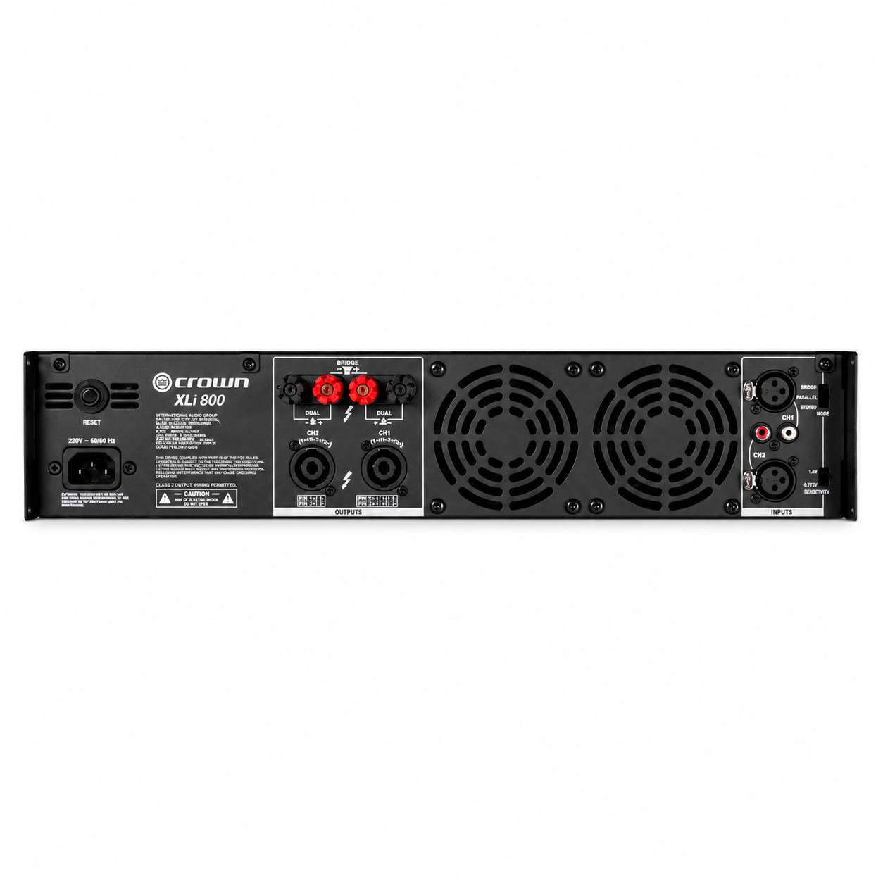 Cục Đẩy Công Suất Crown XLi800 | 2*300W/Kênh | Class AB 9 Cục đẩy công suất Crown XLi800 chính hãng