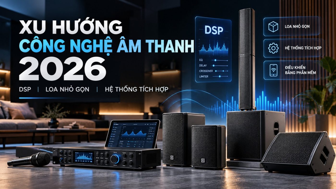 xu hướng công nghệ âm thanh 2026