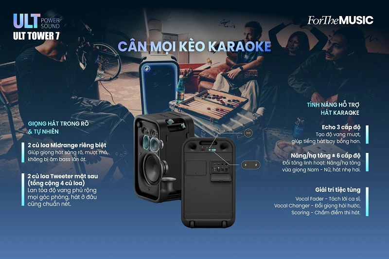 Loa Sony ULT Tower 7 SRS-ULT700 Party – Loa di động không dây 21 he thong cu loa tren ult tower 7