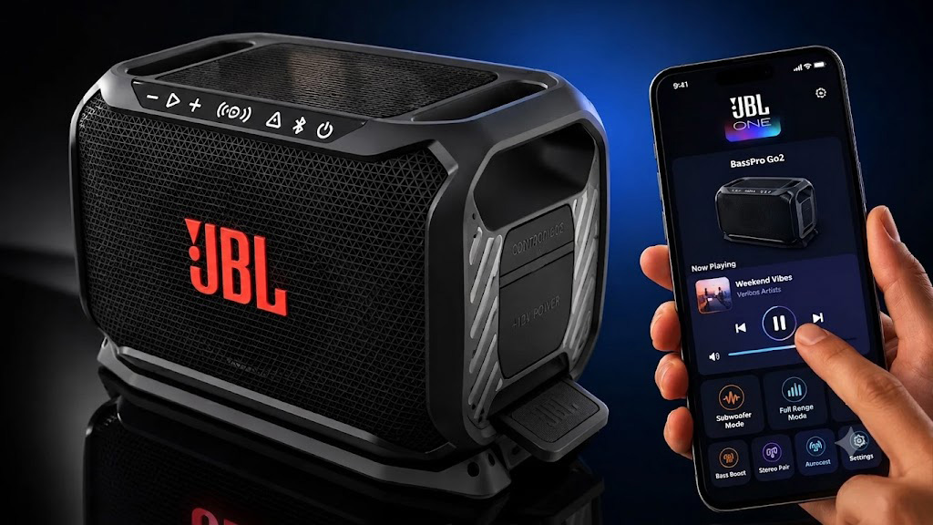 JBL BassPro Go2 ra mắt: Subwoofer ô tô kiêm loa Bluetooth
