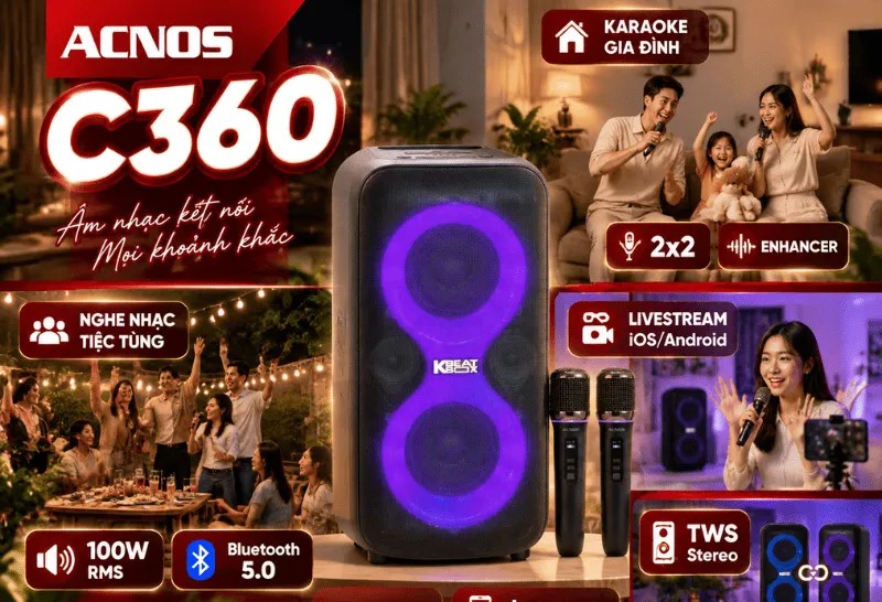 loa keo acnos c360 11
