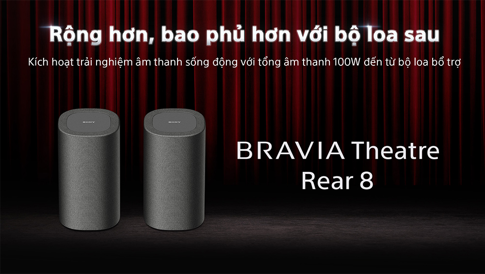 Loa Sony BRAVIA Theatre Rear 8 SA-RS8 | Loa sau không dây 26 loa sau sony bravia theatre rear 8 sars8z sp1